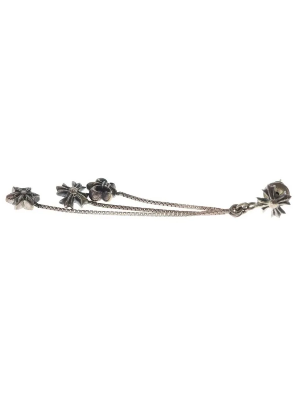 Chrome Hearts Jojo PST Pls Earrings Right Ear Silver